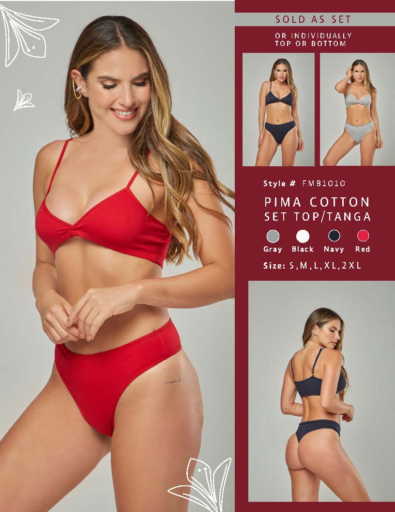Set-Top & Tanga Para Mujer